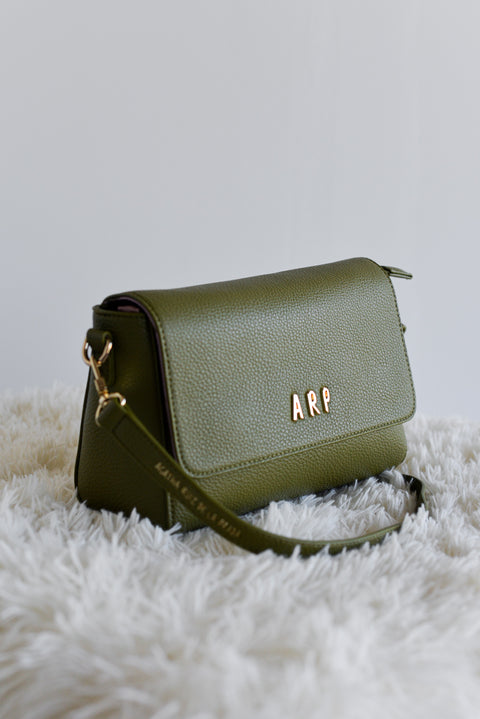 Bolso Bandolera Con Tapa Contraste - Agatha Ruiz De La Prada
