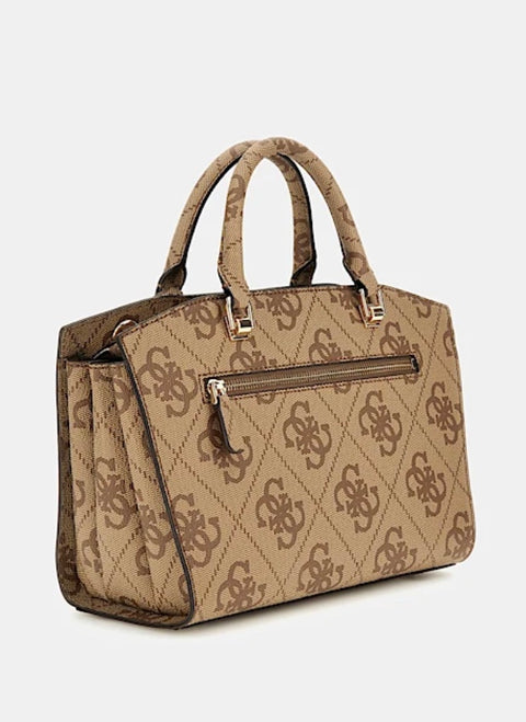 Bolso De Mano Queensland Logo Latte - Guess