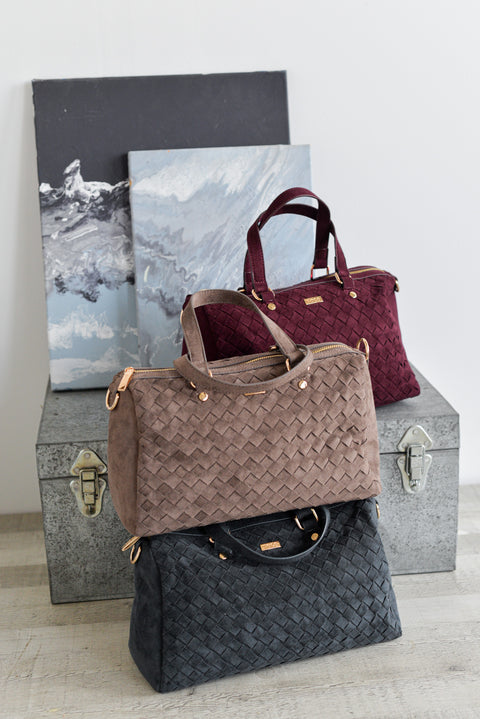 Bolso Bowling Ante Trenzado - Noco