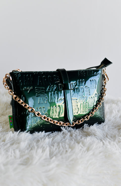 Bolso Cartera Charol Logo - Agatha Ruiz De La Prada