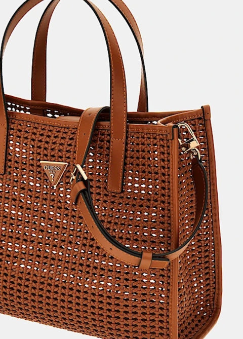 Bolso De Mano Brigitta Coñac - Guess