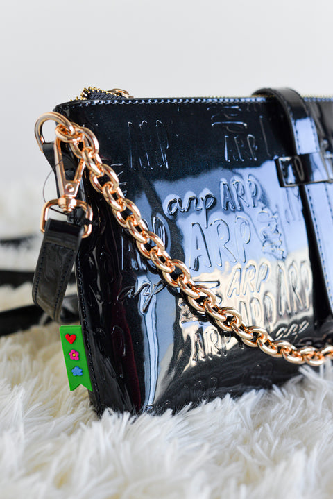 Bolso Cartera Charol Logo - Agatha Ruiz De La Prada