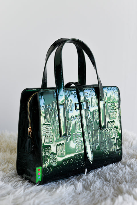 Bolso Tote Charol Logo - Agatha Ruiz De La Prada