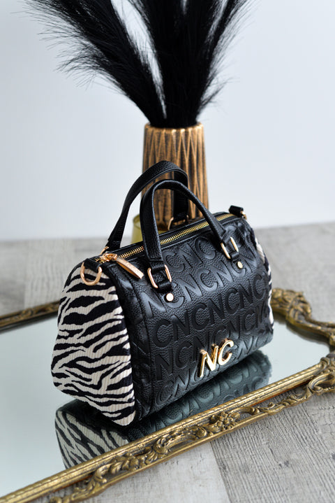 Bolso Bowling Mini Animal Print - Noco