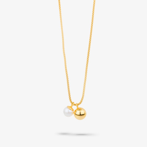 Collar Perla Emily In Paris Oro - Radiant Jewels