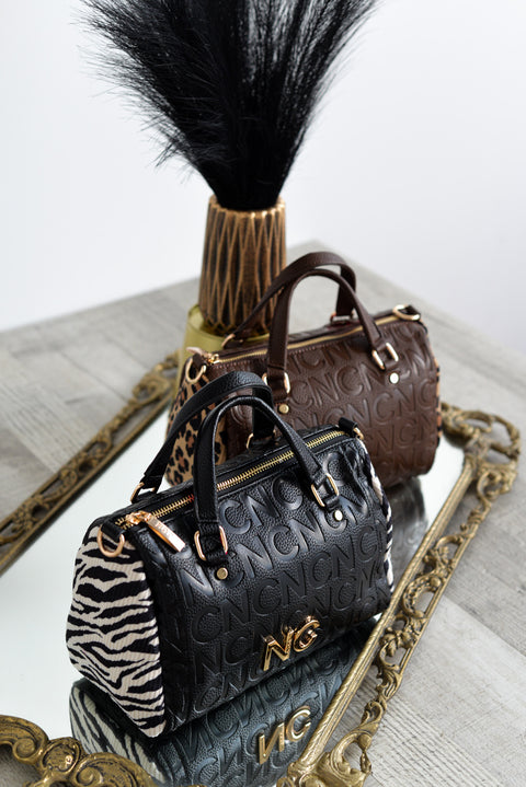 Bolso Bowling Mini Animal Print - Noco
