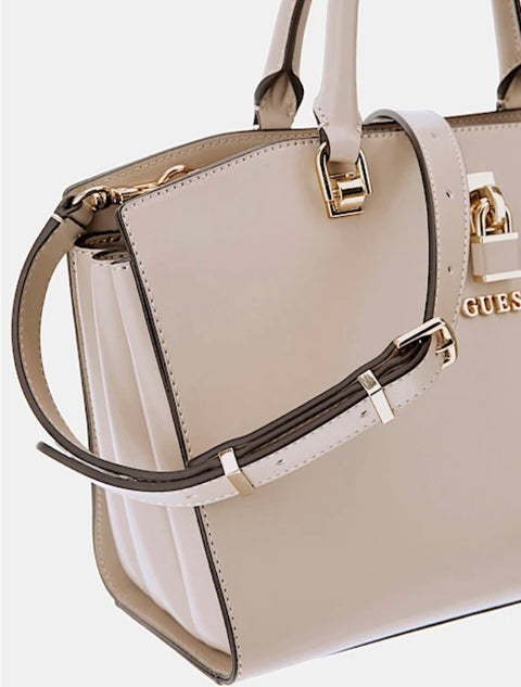 Bolso De Mano Queensland Taupe - Guess