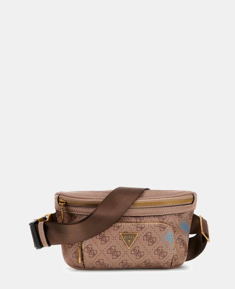 Riñonera Chico Milano Logo Latte Azul - Guess