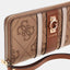 Billetera Grande Erenia Logo Latte - Guess