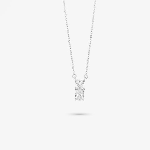 Collar Cristales Plata - Radiant Jewels