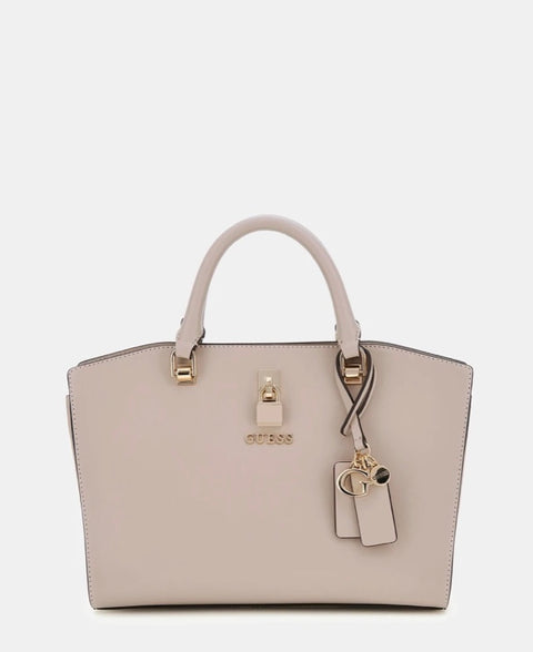 Bolso De Mano Queensland Taupe - Guess