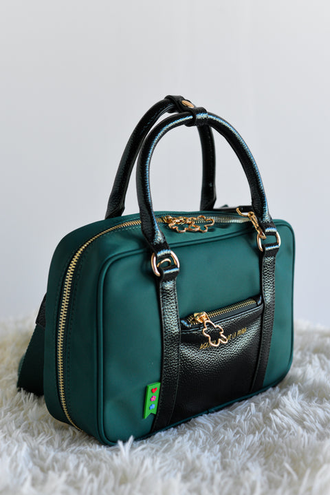 Bolso De Mano Nylon Metalizado - Agatha Ruiz De La Prada