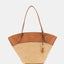Bolso Shopper Venere Natural/Caramelo - Guess