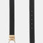 Cinturón Calista Reversible Logo 4G Negro - Guess