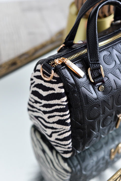 Bolso Bowling Mini Animal Print - Noco