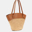 Bolso Shopper Venere Natural/Caramelo - Guess
