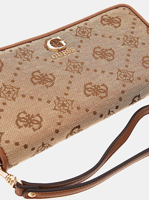 Billetera Neda Logo Latte - Guess
