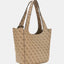 Bolso De Hombro Calista Logo Latte - Guess