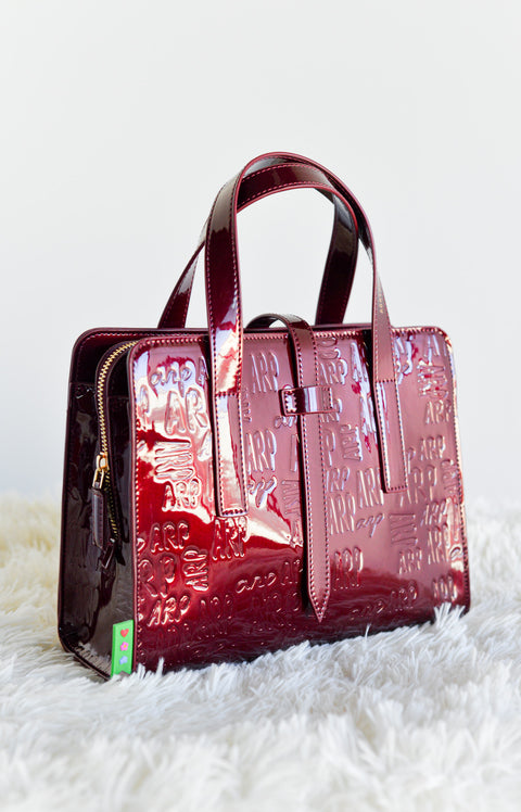 Bolso Tote Charol Logo - Agatha Ruiz De La Prada