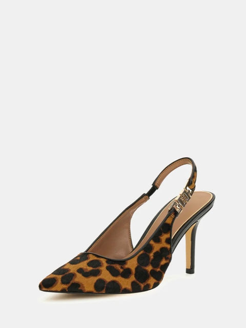 Zapato Destalonado Nasshaly Animal Print - Guess