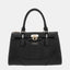 Bolso De Mano Greyson Satchel Negro - Guess