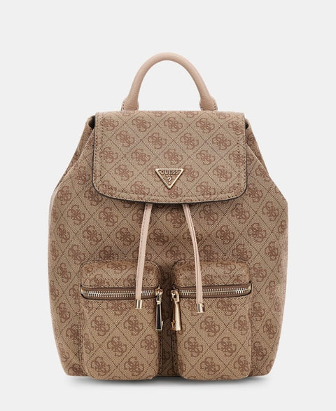 Mochila Manhattan Logo Latte - Guess
