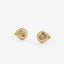 Pendientes Botón G Crystal Oro Pequeño - Guess