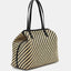 Bolso Shopper Vikky II Natural Negro - Guess