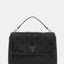 Bolso Bandolera Solapa Tisha Logo Negra - Guess