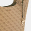Bolso De Hombro Calista Logo Latte - Guess