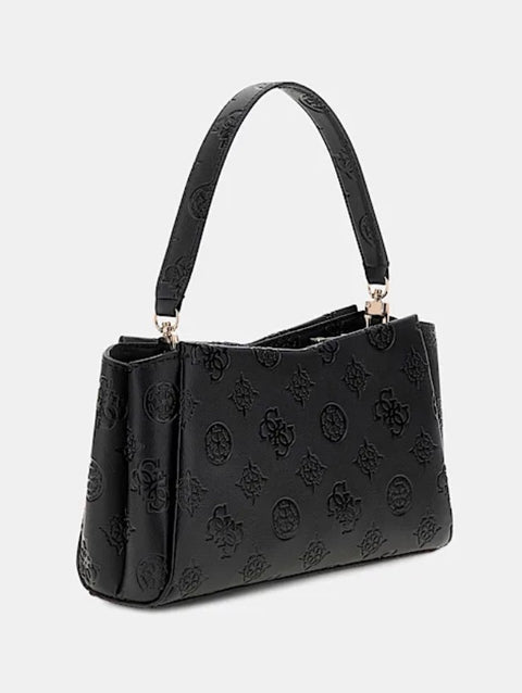 Bolso Bandolera Tisha Logo Negro - Guess