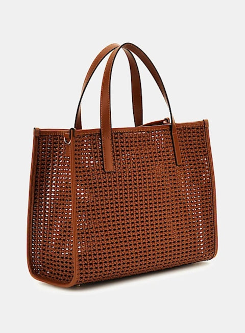 Bolso De Mano Brigitta Coñac - Guess