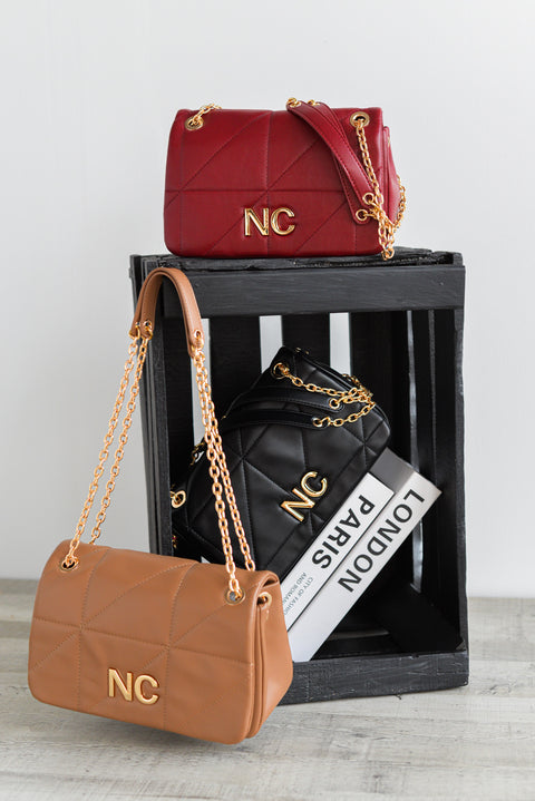 Bolso Bandolera Tapa NC Cosido - Noco