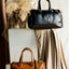 Bolso Bowling Tachas Cuero - Noco