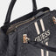Bolso De Mano Noelle II Franja Logo Coal - Guess