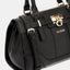 Bolso De Mano Greyson Satchel Negro - Guess