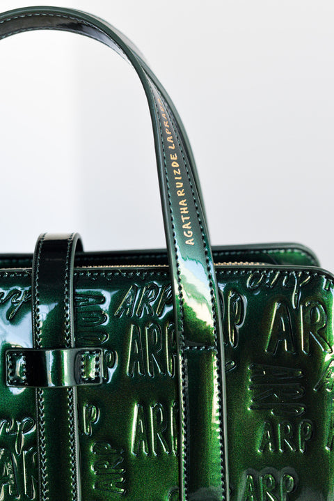 Bolso Tote Charol Logo - Agatha Ruiz De La Prada