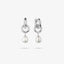 Pendientes Emily Loop Plata - Radiant Jewels