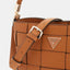 Bolso De Mano Cubo Maylee Caramelo - Guess
