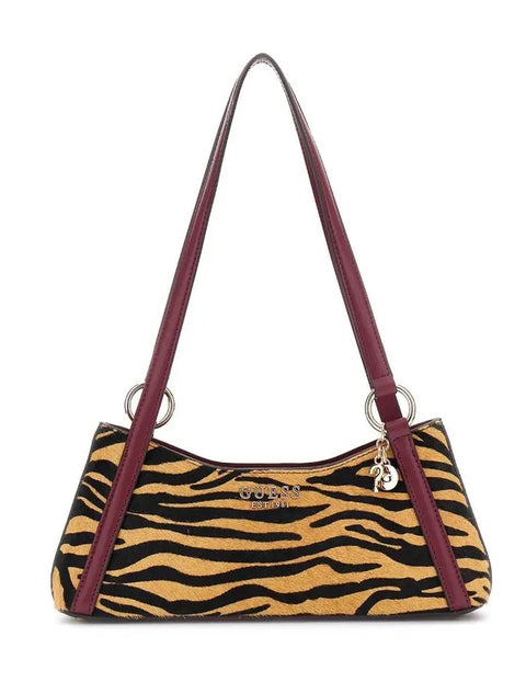 Bolso De Hombro Domitilla Cebra - Guess