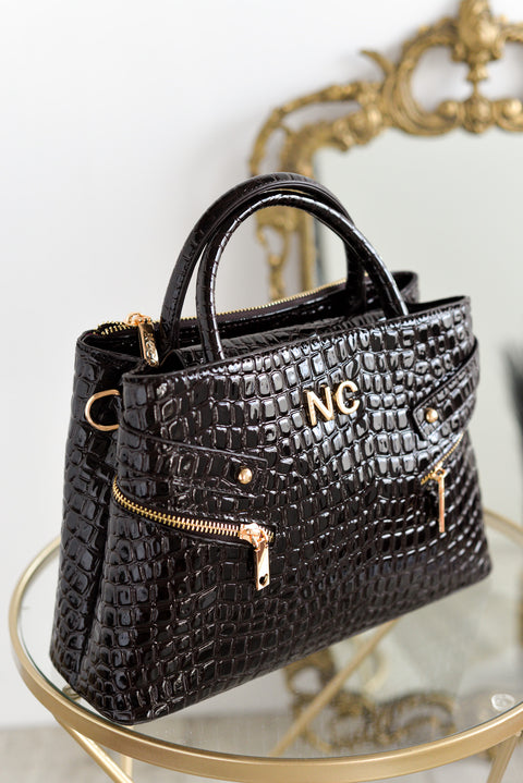 Bolso De Mano Coco Charol - Noco