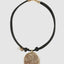 Collar Milu Moneda Negro - Emolo