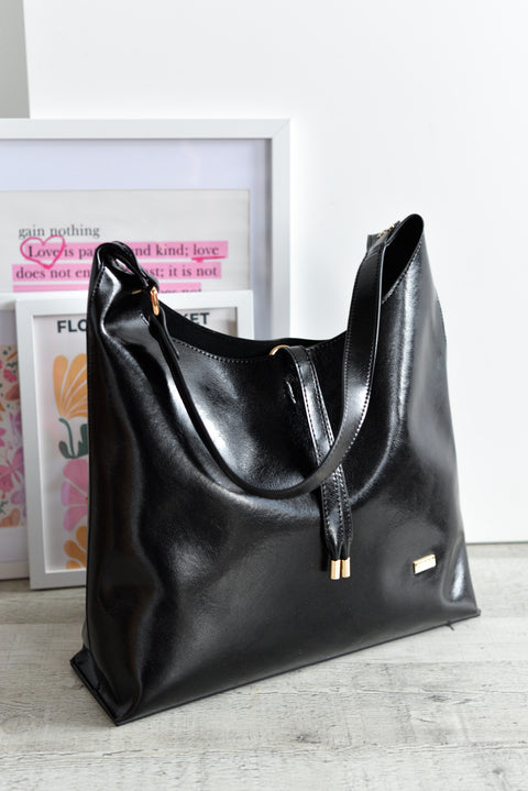 Bolso Hobo Efecto Piel - Noco