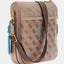 Bandolera Chico Milano Logo Latte Azul - Guess