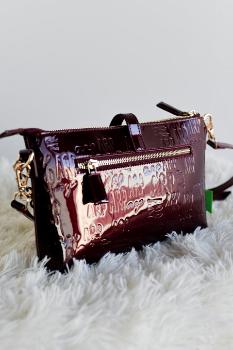 Bolso Cartera Charol Logo - Agatha Ruiz De La Prada