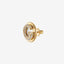 Pendientes Botón G Crystal Oro - Guess