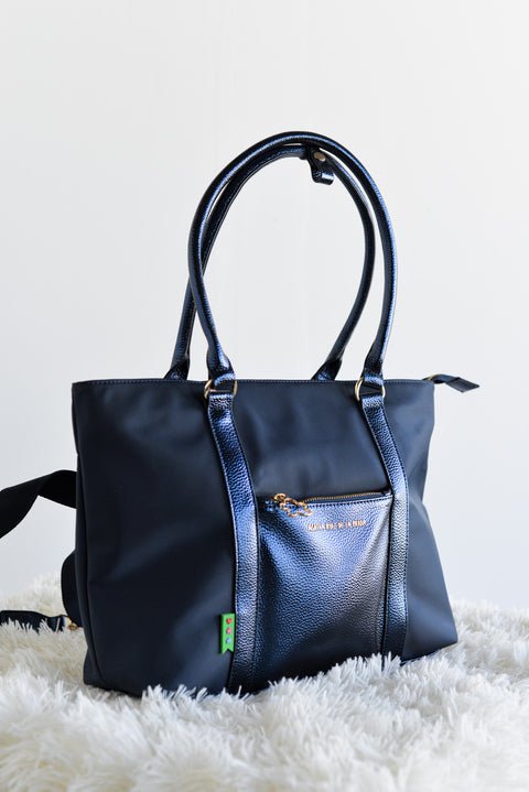 Bolso Shopper Nylon Metalizado - Agatha Ruiz De La Prada