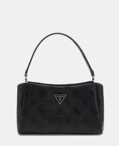 Bolso Bandolera Tisha Logo Negro - Guess