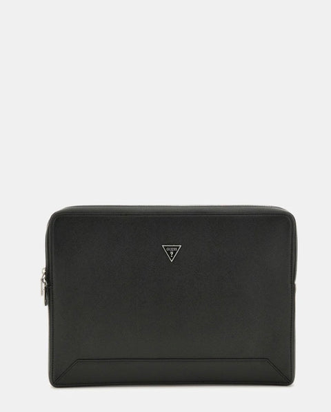 Portadocumentos Milano Safiano Negro - Guess