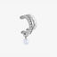 Piercing Doble Plata Crazy Earrings - Guess